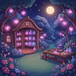 AI-generated game background scene from Rosebud